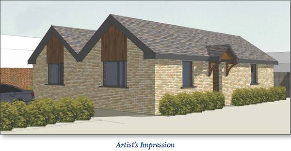 Lot: 45 - LAND AND GARAGES WITH POTENTIAL FOR DEVELOPMENT - Artist's Impression